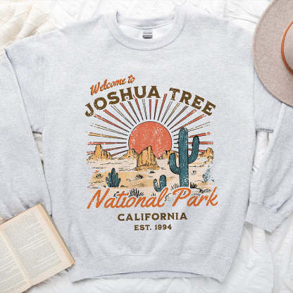 Joshua  National Park Hiking Sweatshirt-carlalin