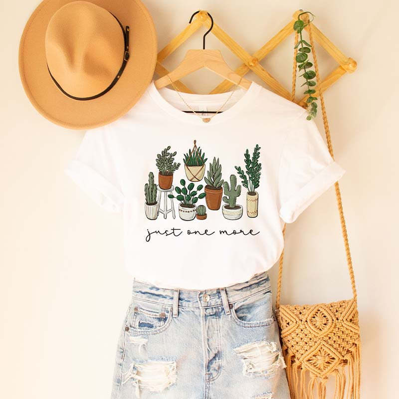 Just One More Plant Gardening T-Shirt-carlalin
