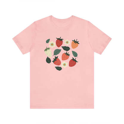 Strawberry Fruit Aesthetic T-Shirt-carlalin