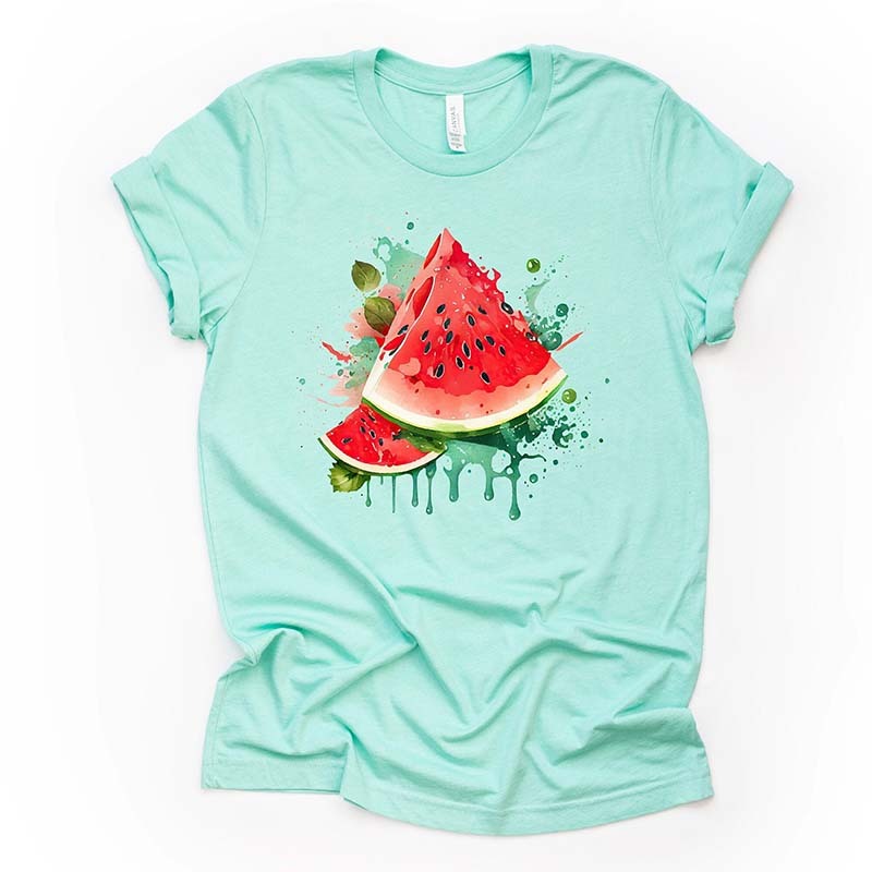 Summer Watermelon Slices T-Shirt-carlalin