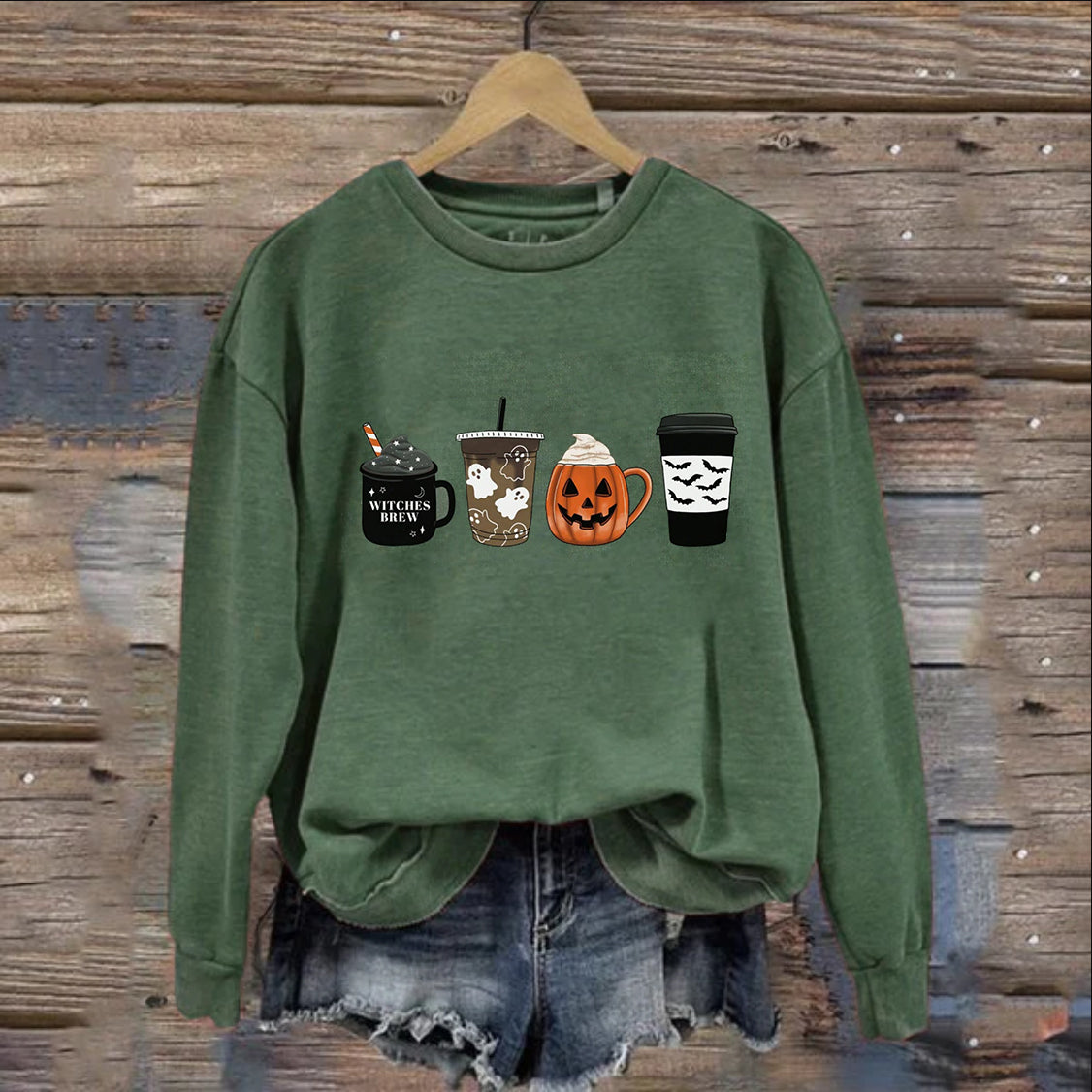 Halloween Sweatshirt-carlalin