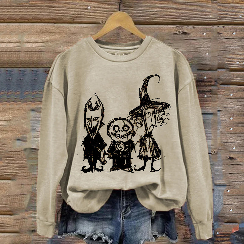 Halloween Sweatshirt-carlalin