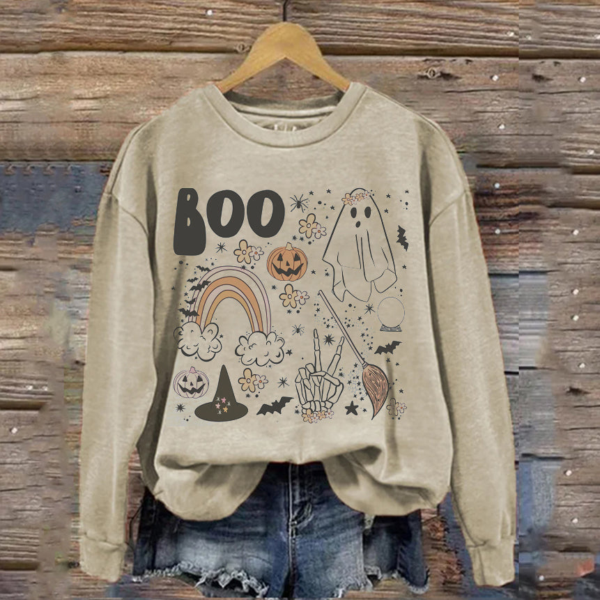 Vintage Halloween Sweatshirt-carlalin