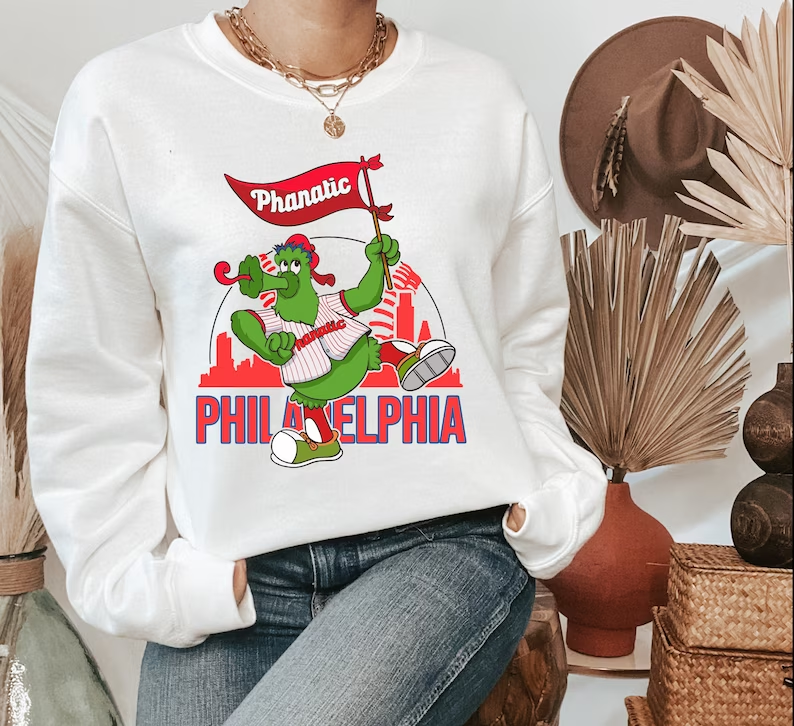 Phillies Philadelphia Phanatic Sweatshirts-carlalin