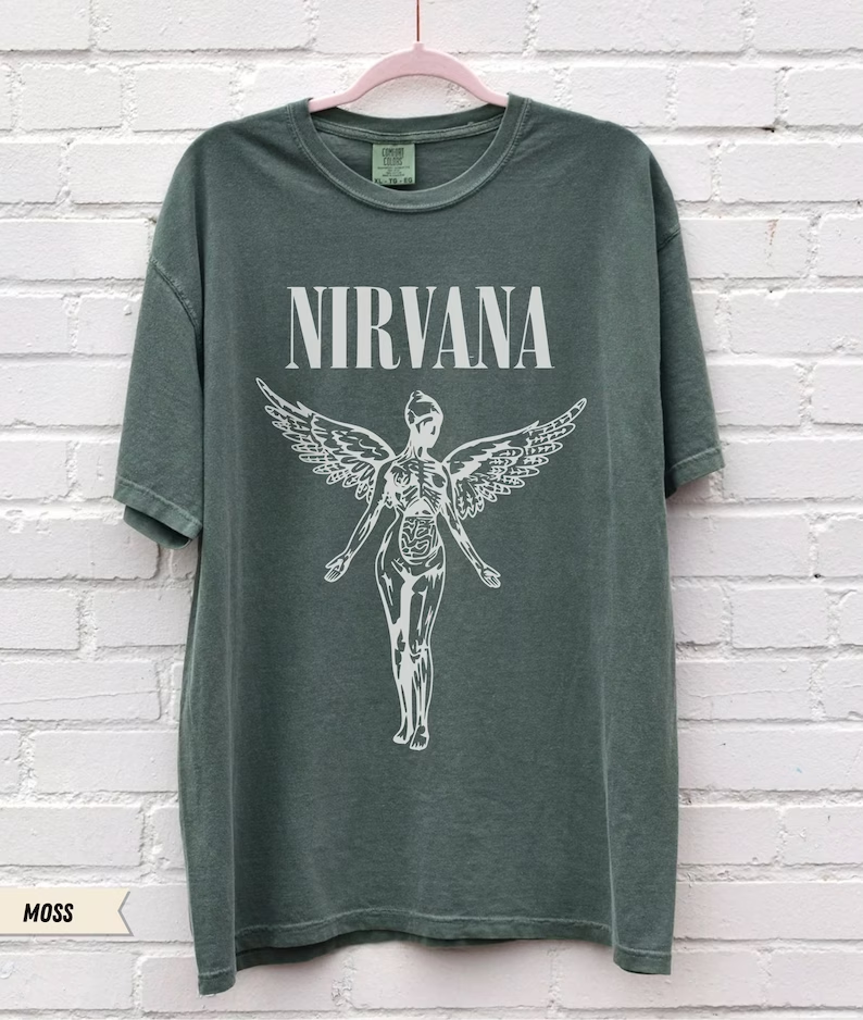 Nirvana Unisex T-Shirt-carlalin