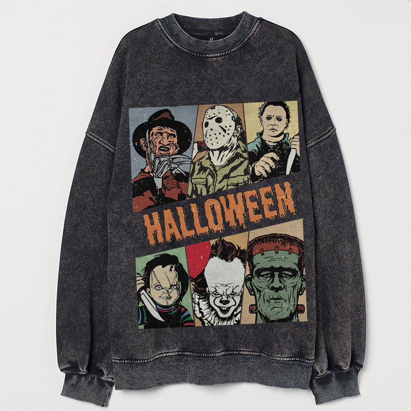 Retro Halloween Sweatshirt-carlalin