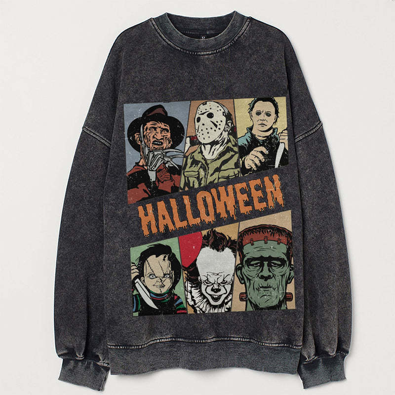 Retro Halloween Sweatshirt-carlalin