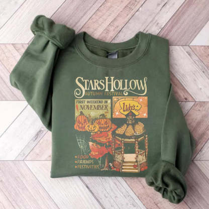 Stars Hollows Sweatshirt-carlalin