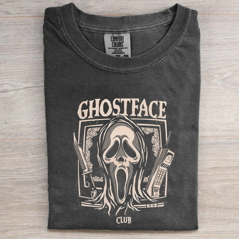 Vintage Halloween Graphic T-shirt-carlalin