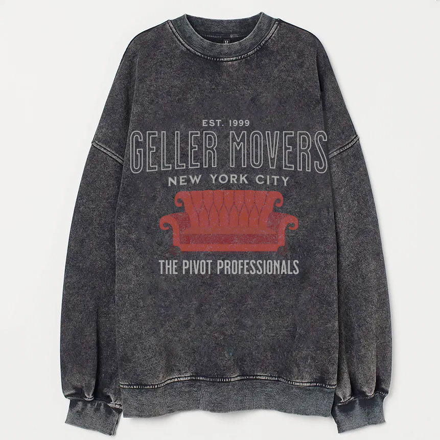 90s Nostalgia  Ross Friends  Sweatshirt-carlalin