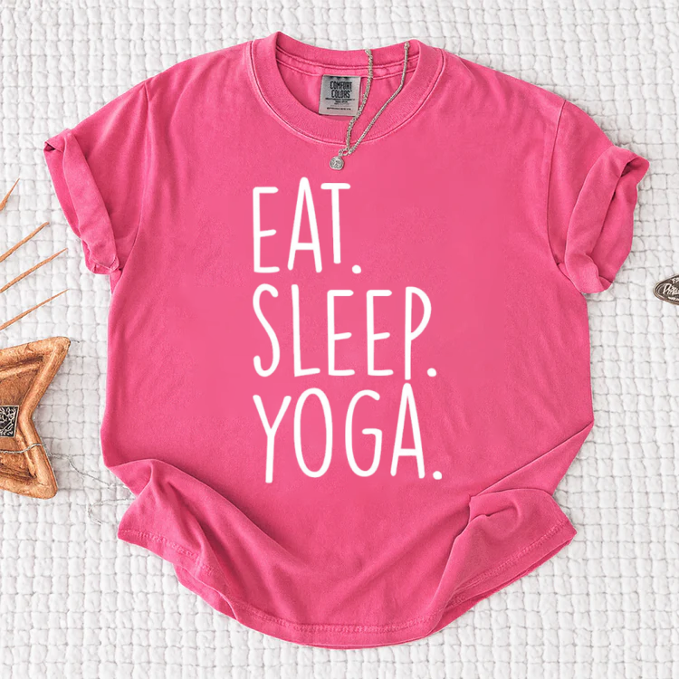 Eat Sleep Yoga Graphic Tee