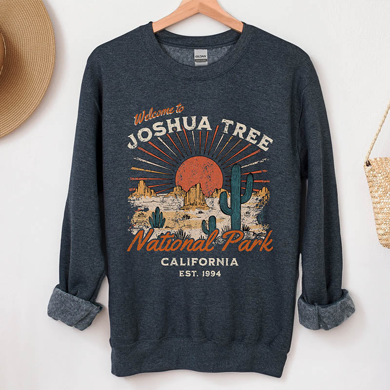 Joshua  National Park Hiking Sweatshirt-carlalin