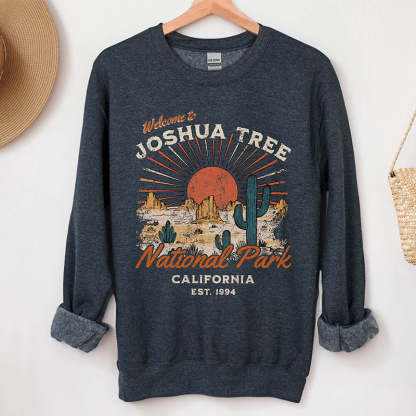 Joshua  National Park Hiking Sweatshirt-carlalin