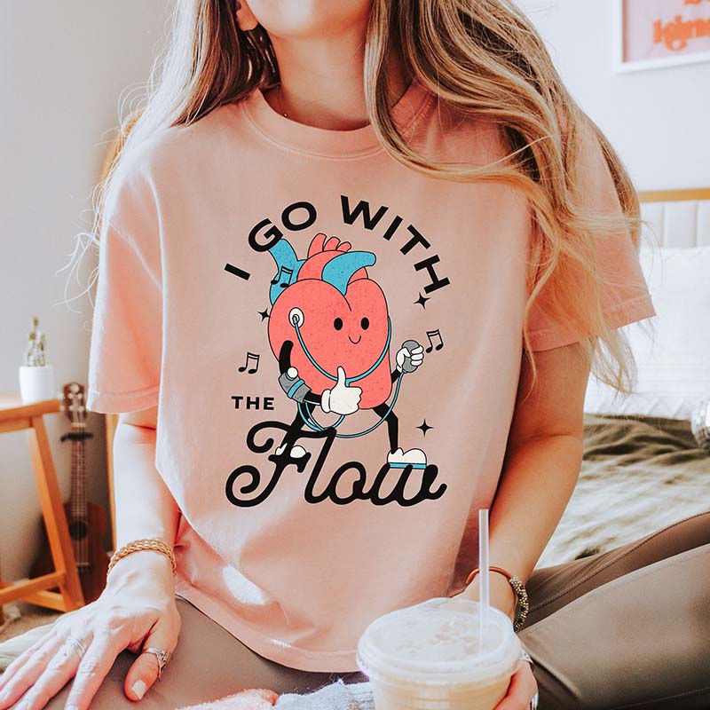 I Go With The Cardiac Nurse  T-Shirt