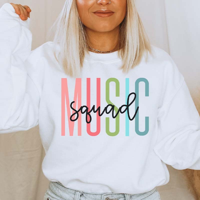 Music Sweatshirt Women Music Gifts