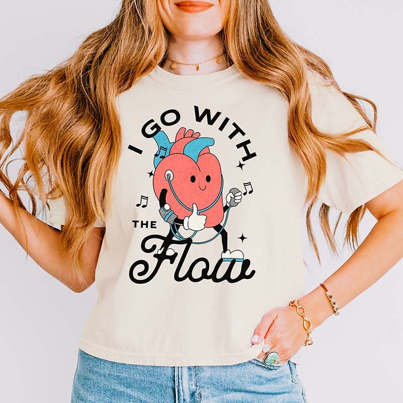 I Go With The Cardiac Nurse  T-Shirt