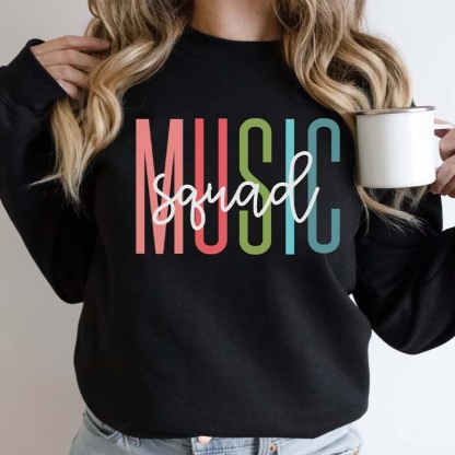 Music Sweatshirt Women Music Gifts