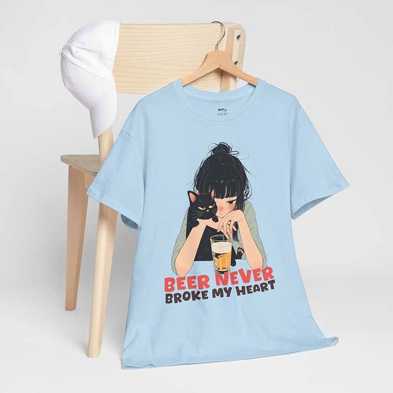 Girl With  Beer  T-Shirt-carlalin