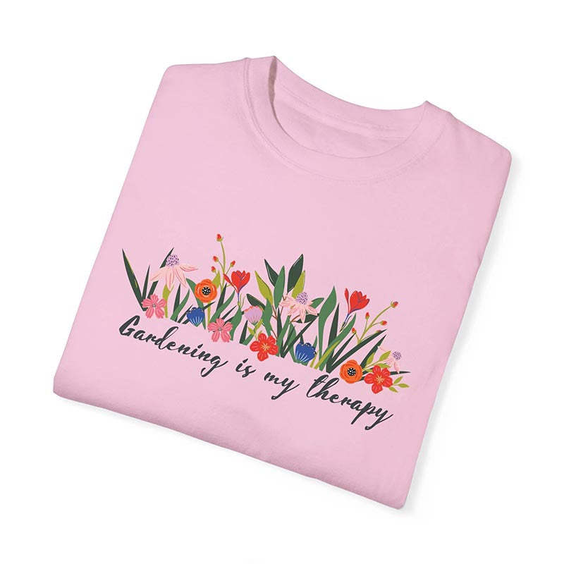 Spring and Summer Floral Gardening T-Shirt-carlalin