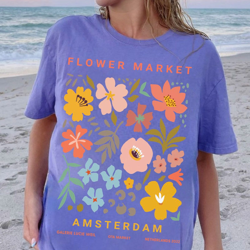 Wildflower Best Friend Gift T-Shirt-carlalin