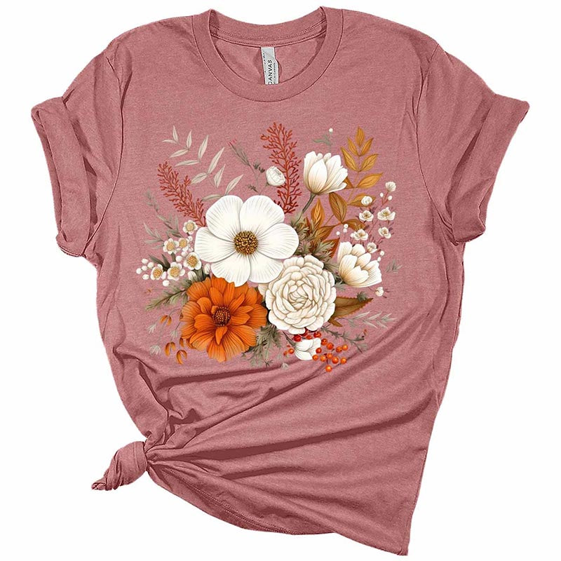 Botanical Summer Plant Lover Gift T-Shirt-carlalin