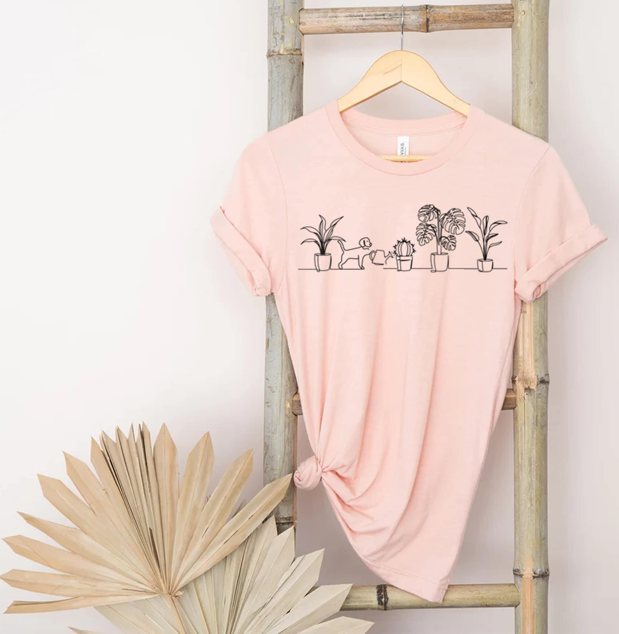 Dog and Plants Shirt