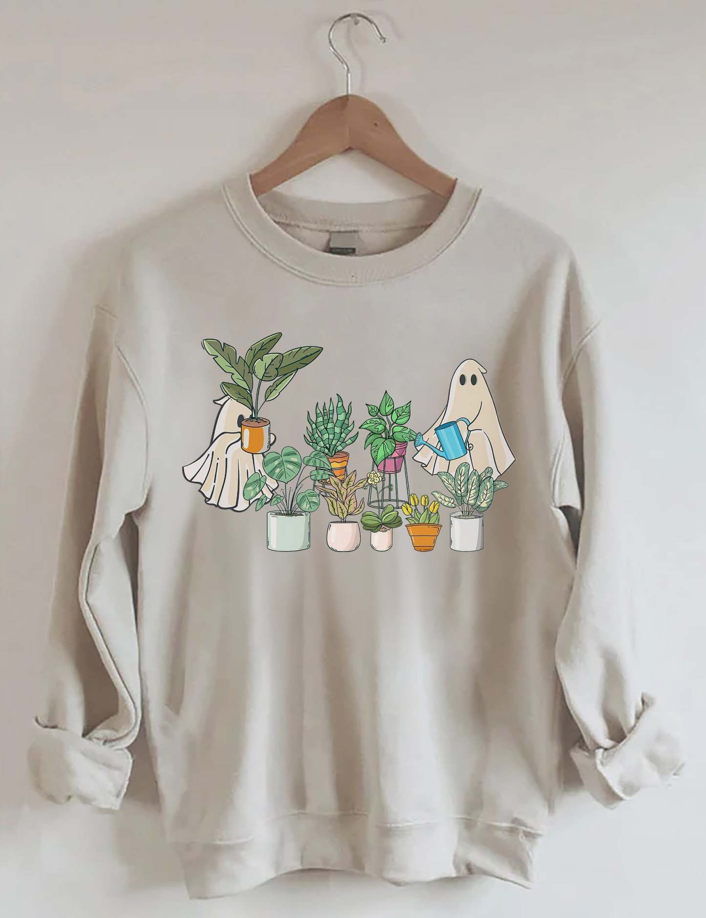 Ghost Plant Lady Sweatshirt-carlalin