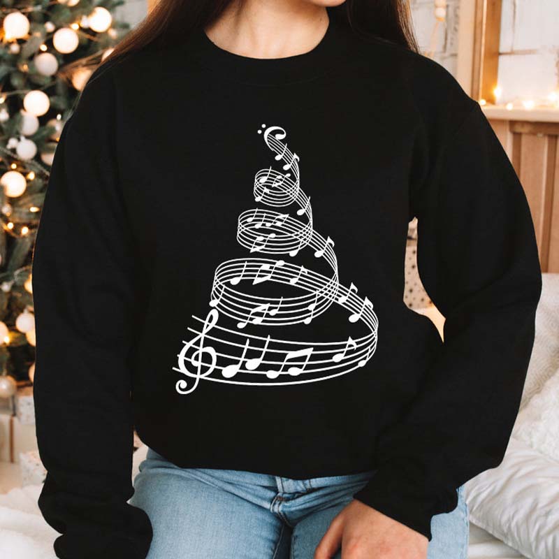 Music Christmas Sweatshirt 