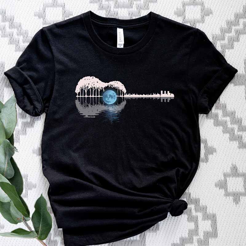 Nature Guitar  Of Country Music T-shirt-carlalin