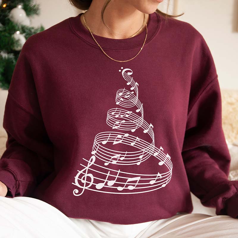 Music Christmas Sweatshirt 