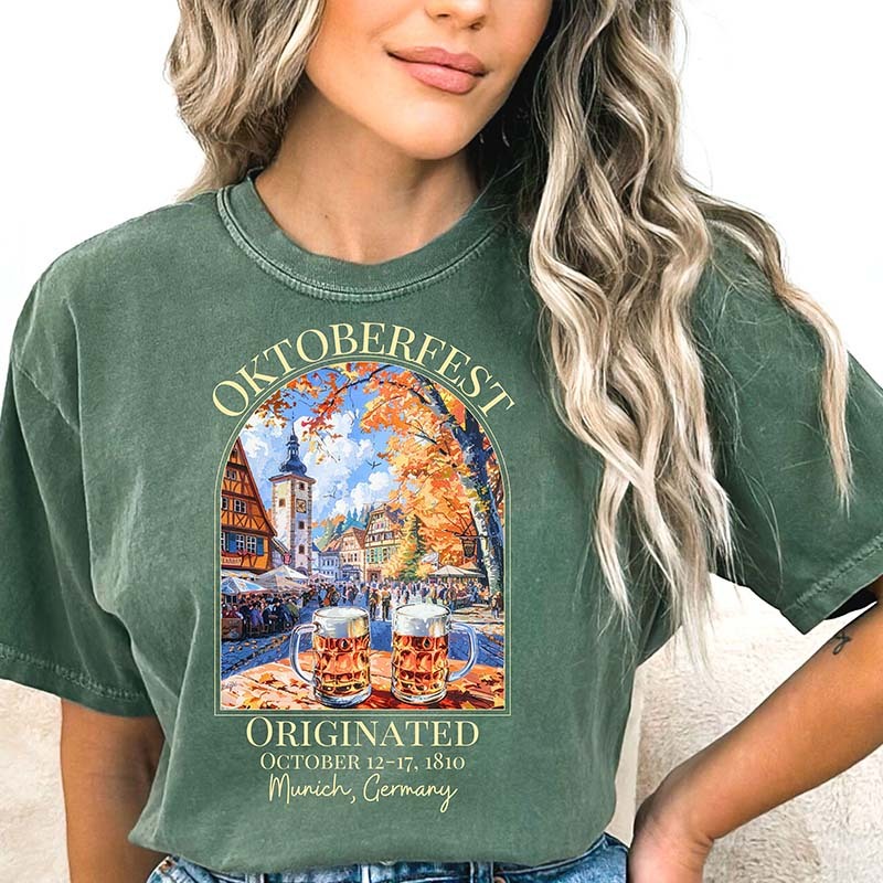 Oktoberfest Munich Germany Comfort Colors T-Shirt