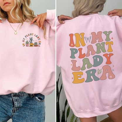 In My Plant Lady Era Gardeners Sweatshirt-carlalin