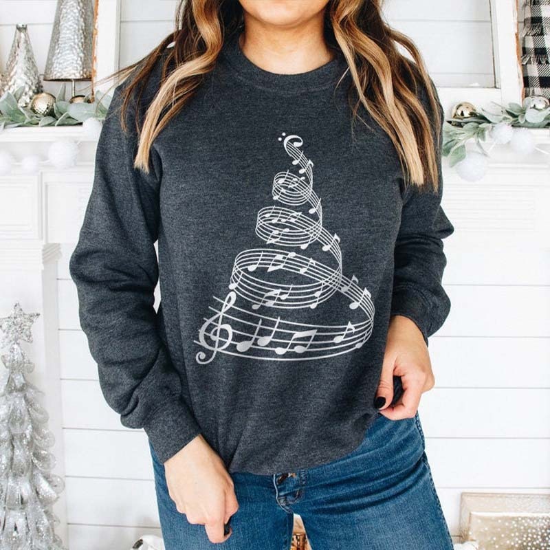 Music Christmas Sweatshirt 