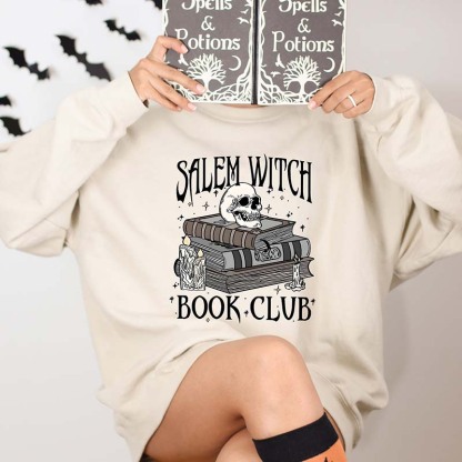 Salem Witch Book Club Sweatshirt