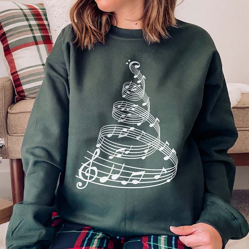 Music Christmas Sweatshirt 