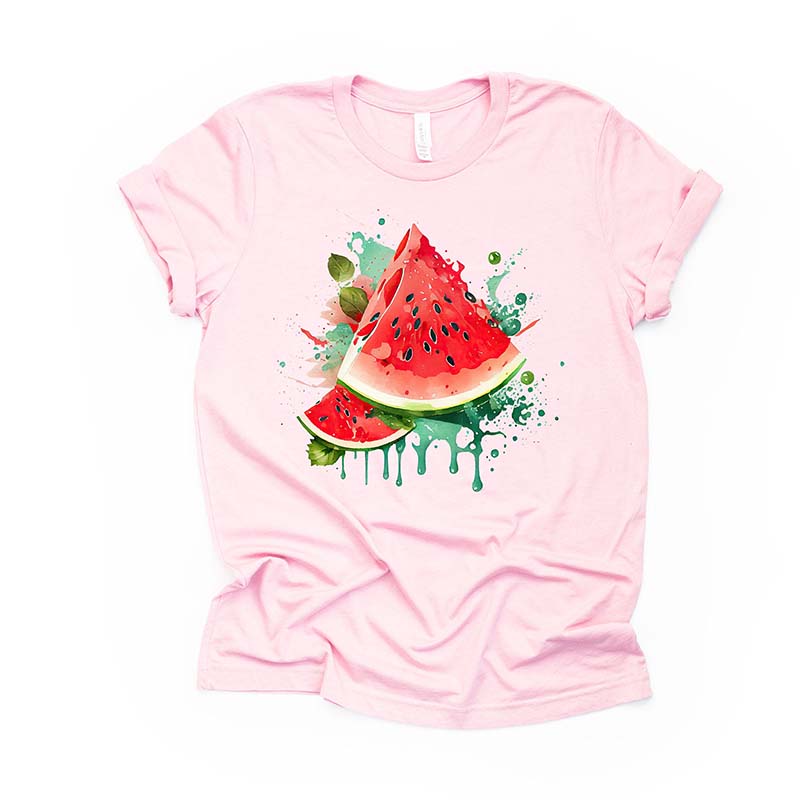 Summer Watermelon Slices T-Shirt-carlalin