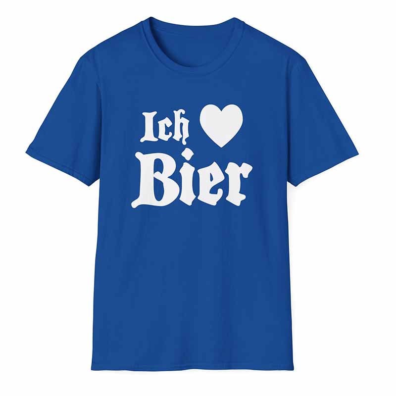 Ich Heart Bier Funny Octoberfest  T-Shirt-carlalin