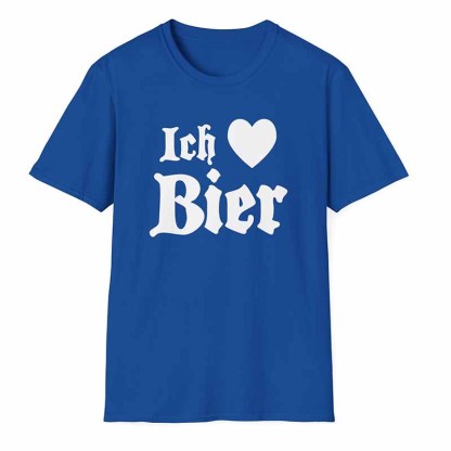 Ich Heart Bier Funny Octoberfest  T-Shirt-carlalin