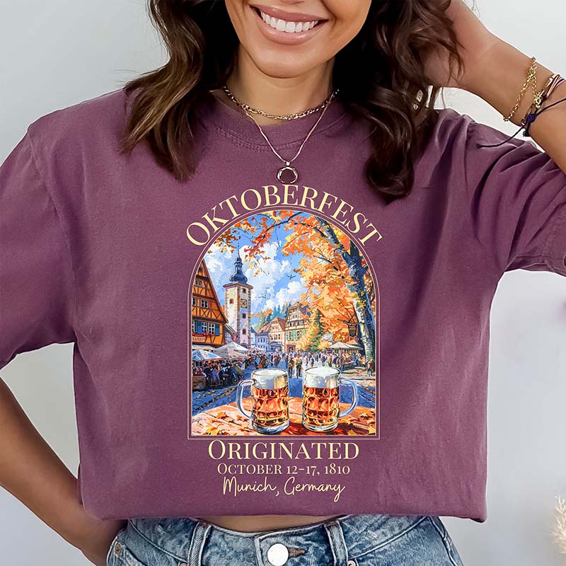 Oktoberfest Munich Germany Comfort Colors T-Shirt