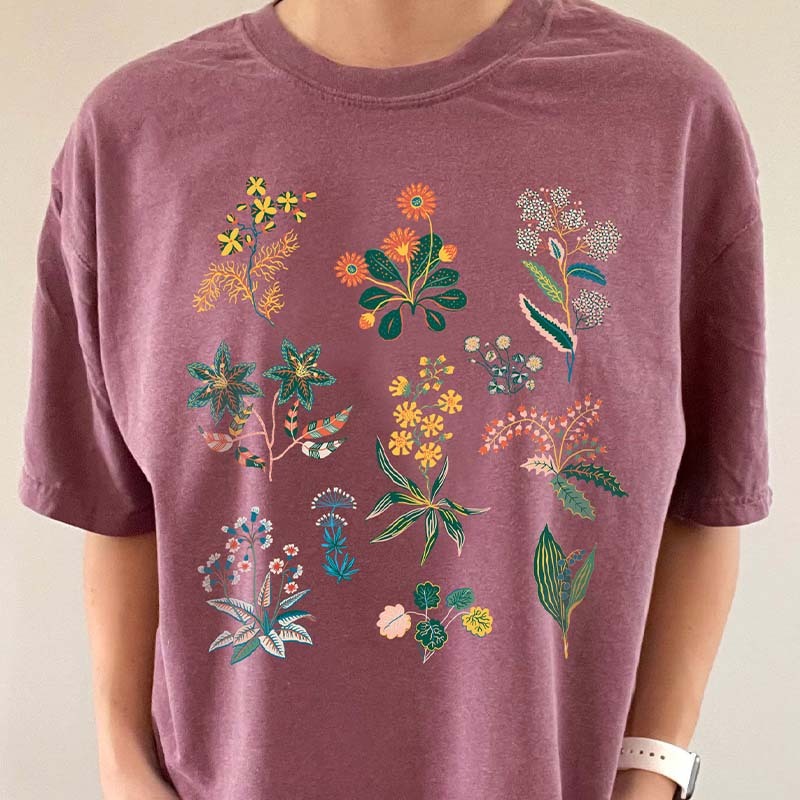 Best Friend Gift Wildflower T-Shirt-carlalin