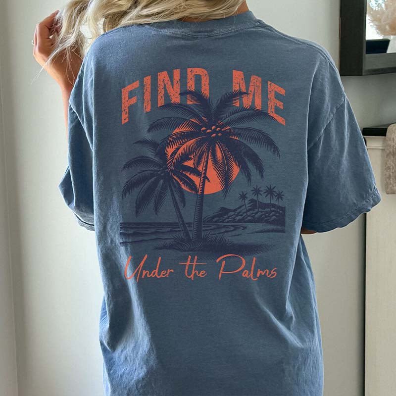 Beach Summer Tropical T-shirt-carlalin