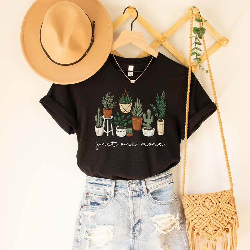 Just One More Plant Gardening T-Shirt-carlalin