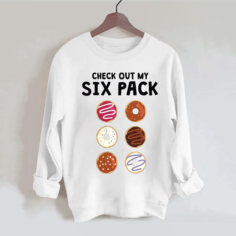 Check Out My Six Pack Vintage Gym Sweatshirt-carlalin
