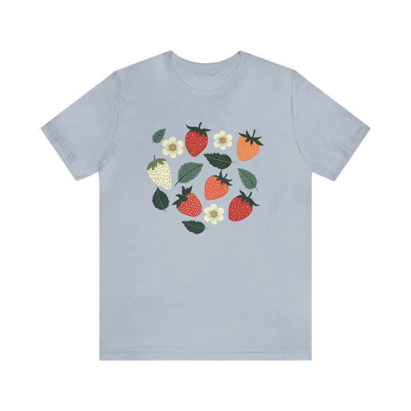 Strawberry Fruit Aesthetic T-Shirt-carlalin