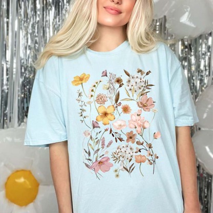 Flower Gift for Vanilla Girl T-Shirt-carlalin