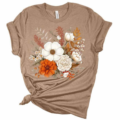 Botanical Summer Plant Lover Gift T-Shirt-carlalin