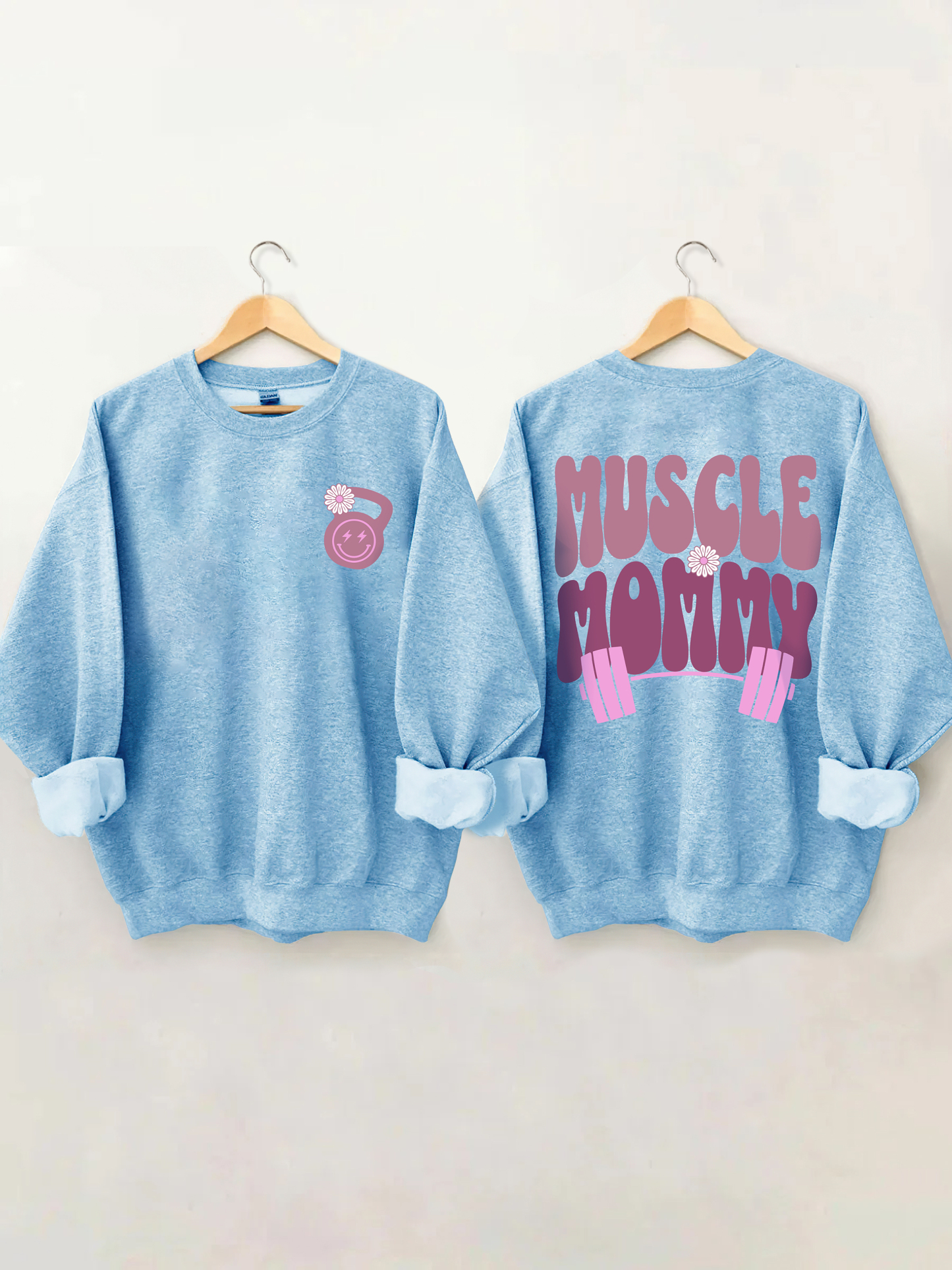 Muscle Mommy Pump Cover Sweatshirt
