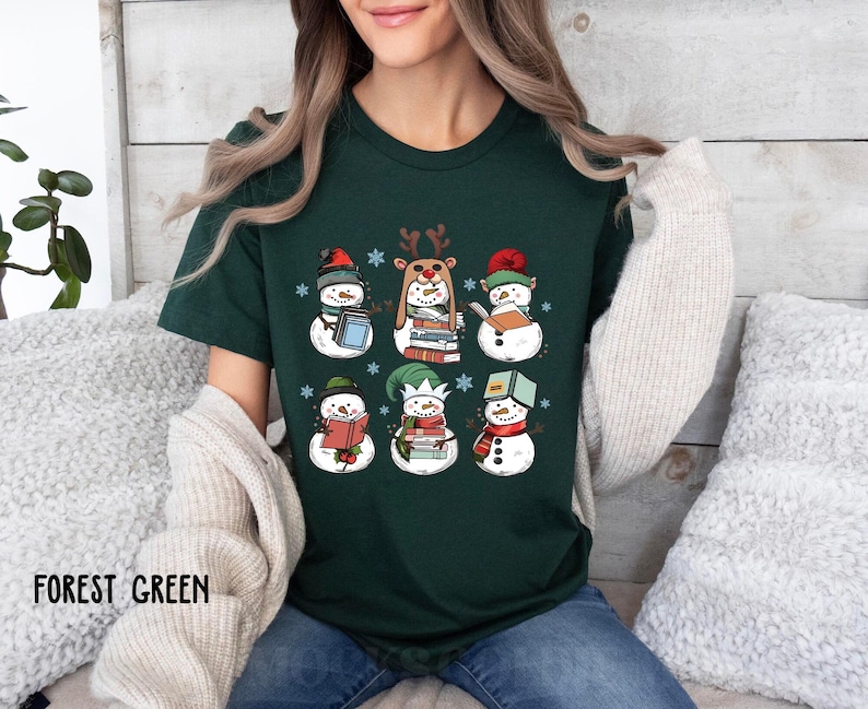 Bookish Christmas Shirt