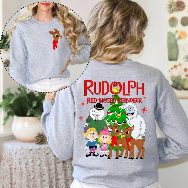 Christmas Reindeer Sweatshirt-carlalin