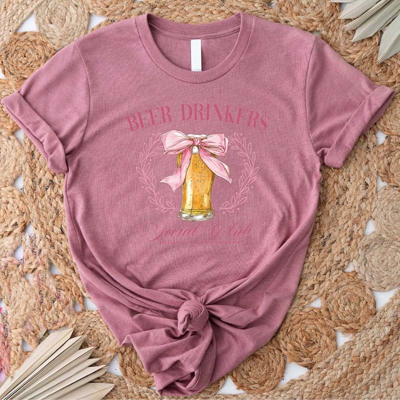 Beer Drinkers Social Club T-Shirt-carlalin